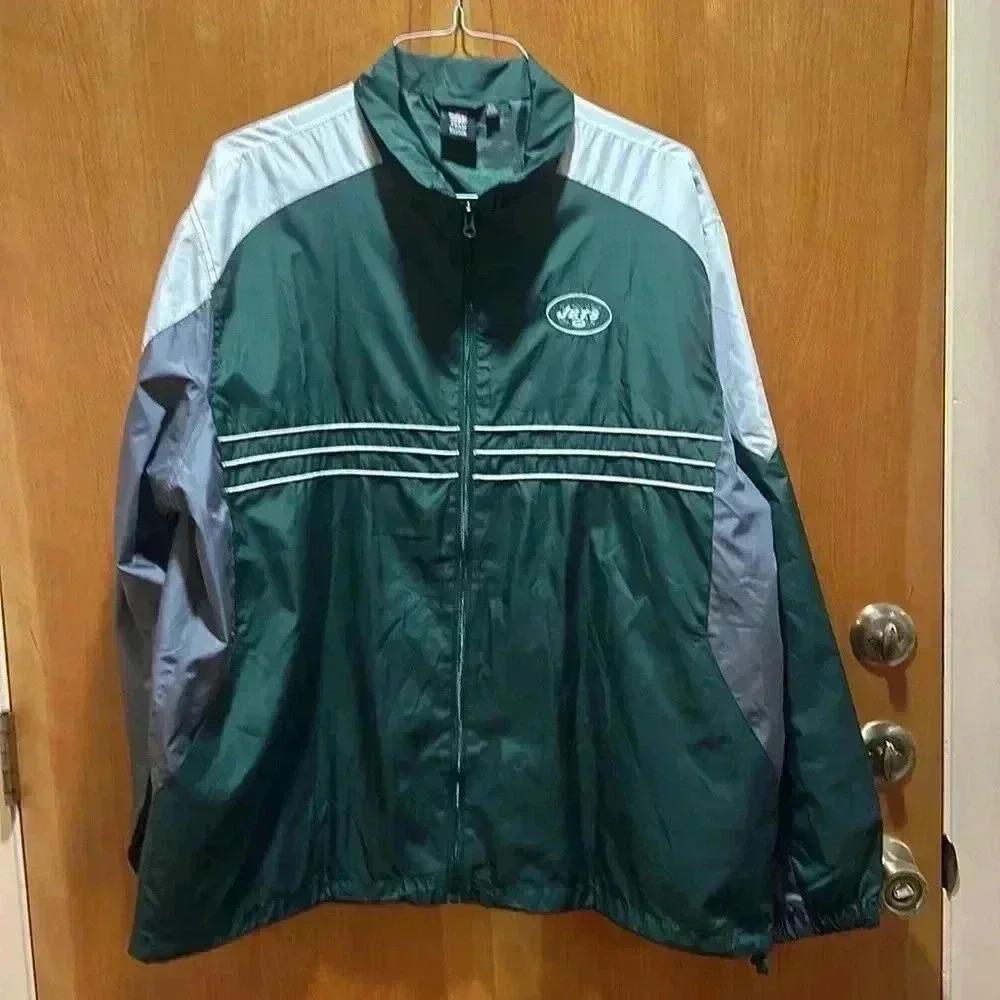 New York Jets windbreaker size XL